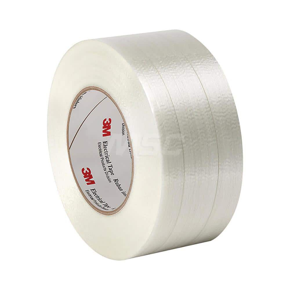 Polyester Film Tape: 1-1/2″ Wide, 60 yd Long, 6.5 mil Thick 225 Lb/In Tensile Strength, Acrylic Adhesive, 311 ° F