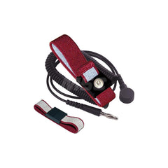 Grounding Wrist Straps; Size: Adjustable; Attachment Method: Snap Lock; Disposable or Reusable: No; Material: Fabric; Grounding Cord Included: Yes; Cord Length: 6; Resistor: Yes; Disposable: No