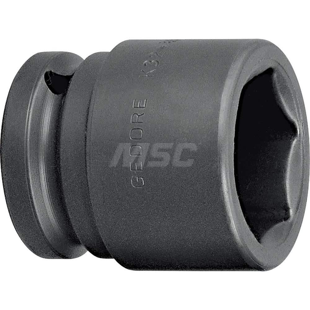 Impact Socket: 3/4″ Drive 6-Point, 50 mm OAL