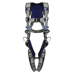 Fall Protection Harnesses: 420 Lb, Vest Style, Size X-Large, For Climbing & Positioning, Back Front & Hips Quick-Connect Leg Strap, Quick-Connect Chest Strap