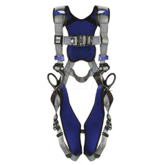 Fall Protection Harnesses: 420 Lb, Size 2X-Large, For Climbing & Positioning, Back Front & Hips Quick-Connect Leg Strap, Quick-Connect Chest Strap