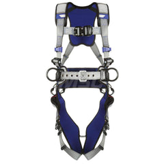 Fall Protection Harnesses: 420 Lb, Size Small, For Climbing & Positioning, Back Front & Hips Quick-Connect Leg Strap, Quick-Connect Chest Strap