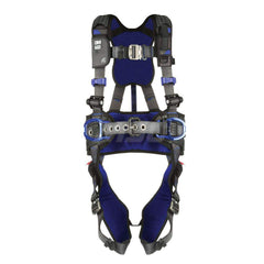 Fall Protection Harnesses: 420 Lb, Construction Style, Size Small, For Construction & Positioning, Back & Hips Quick-Connect Leg Strap, Quick-Connect Chest Strap