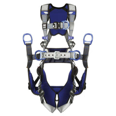 Fall Protection Harnesses: 420 Lb, Tower Climbers Style, Size Small, For Climbing, Back Front & Hips Quick-Connect Leg Strap, Quick-Connect Chest Strap