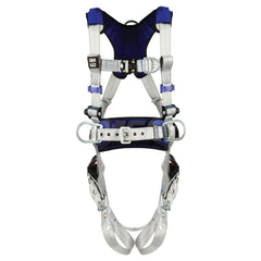 Fall Protection Harnesses: 420 Lb, Construction Style, Size Small, For Climbing & Positioning, Back Front & Hips Tongue Leg Strap, Quick-Connect Chest Strap