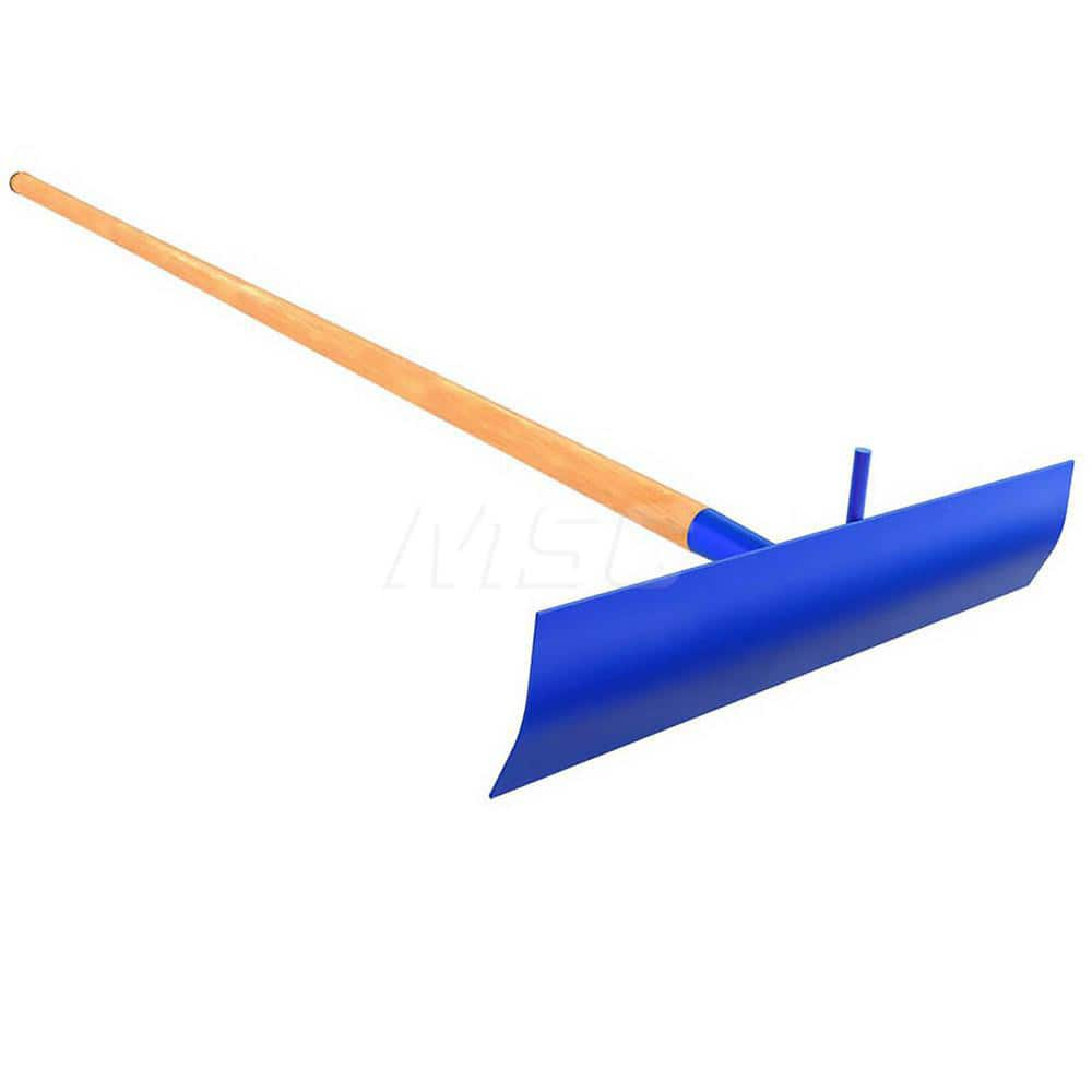 Forks & Rakes; Rake Type: Flat Rake; Handle Type: Removable; Handle Length (Inch): 60 in; Number of Tines: 1; Tine Material: Steel; Handle Length: 60 in; Tine Length: 19.5 in; Tine Length (Inch): 19.5 in; Handle Material: Wood