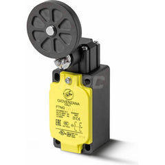 General Purpose Limit Switches; Actuator Type: Roller Lever; Voltage: 600 VAC; Contact Form: 1NO/1NC; Contact Configuration: 1NO/1NC; Terminal Type: Screw Terminal; Mounting Type: Panel Mount; Connection Type: M20; Actuator Location: Top; Material: Glass