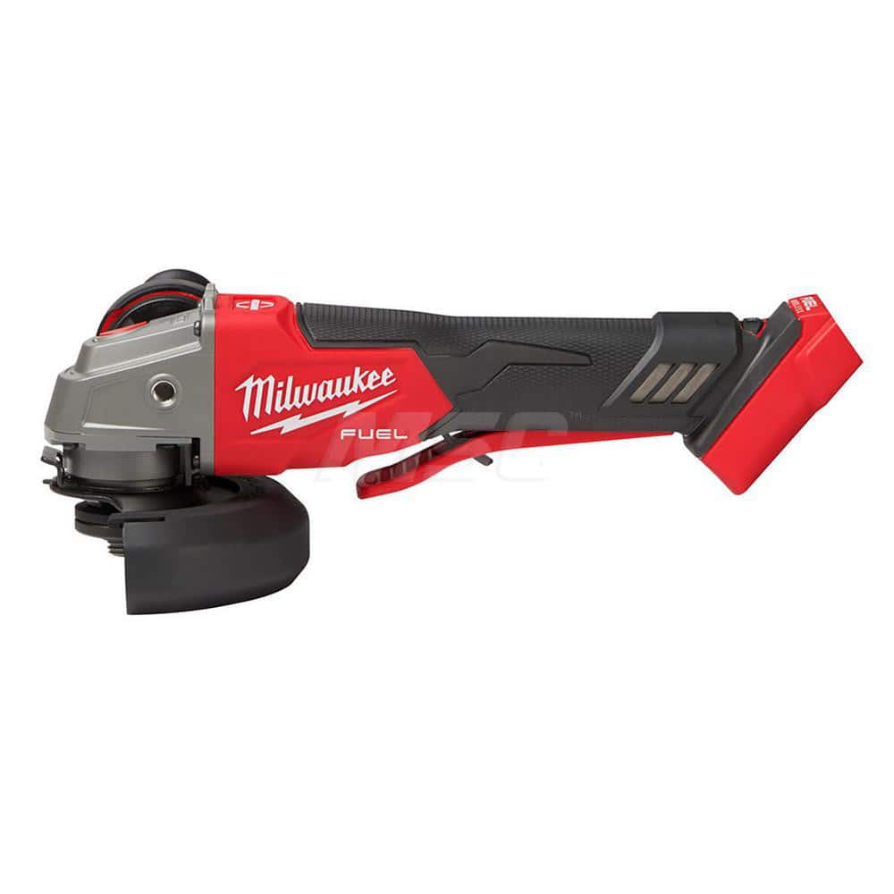 Cordless Angle Grinder: 4-1/2″ Wheel Dia, 8,500 RPM, 18V 5/8-11 Spindle, Paddle Switch