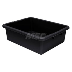 Cans, Pails & Tubs; Product Type: Tub; Volume Capacity Range: 0 - 6.8 gal; Body Material: Polypropylene; Volume Capacity: 6.8; Opening Type: Open Head; Color: Black; Product Type: Tub; Material: Polypropylene; Volume Capacity (Gal.): 6.8; Color: Black