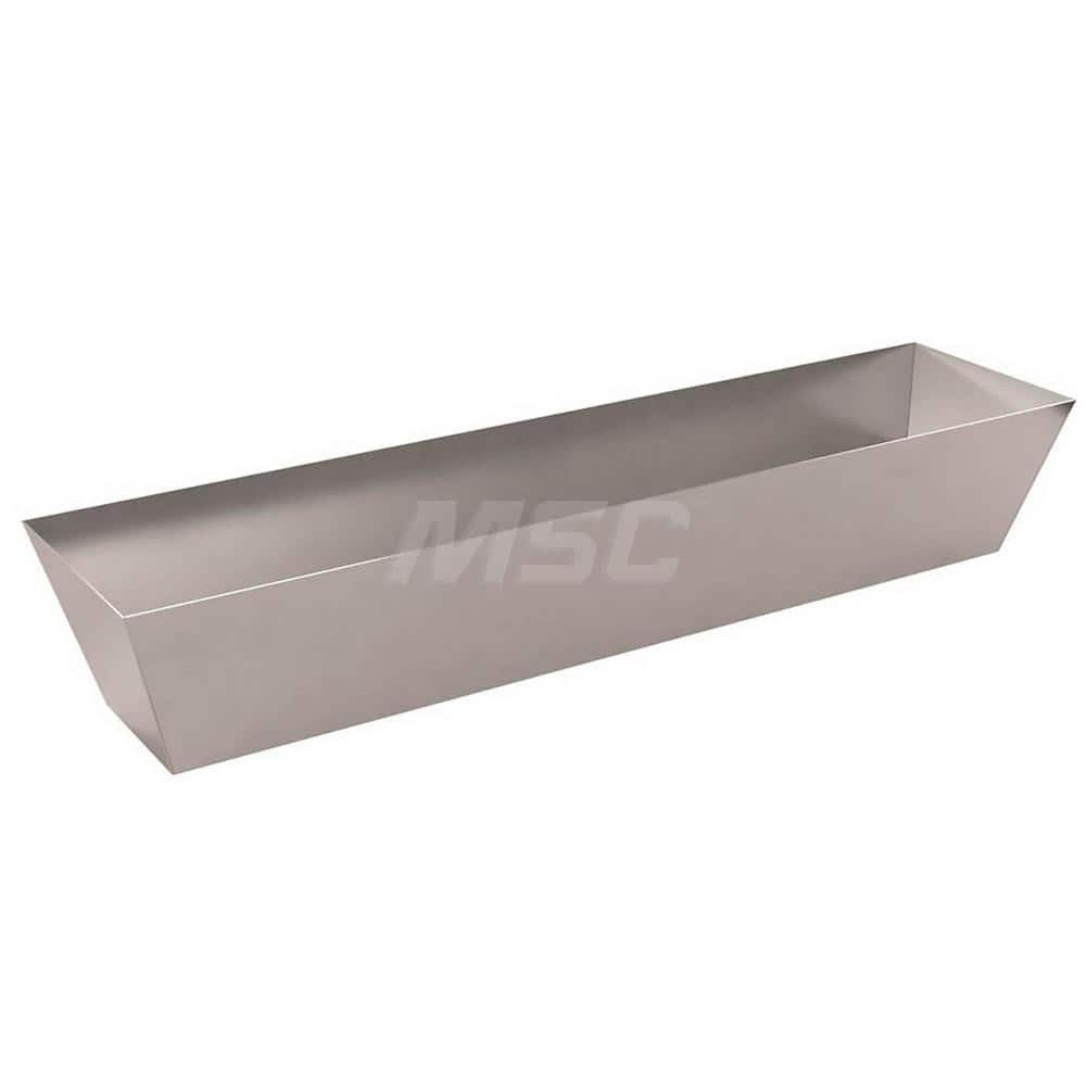 Mud Hawks & Pans; Type: Mud Pan; Size (Inch): 18.00000; Material: Stainless Steel