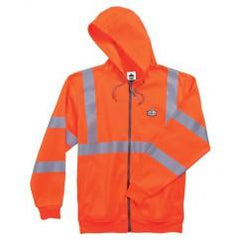 8392 S ORG ZIPPER HOODED SWEATSHIRT - Makers Industrial Supply