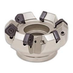 Heli Do Indexable Face Mill-6" Dia; 2" Bore Dia - Makers Industrial Supply