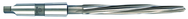 1-5/16 Dia-HSS-4 MT Taper Shank Left Hand Spiral/Right Hand Cut Bridge Reamer - Makers Industrial Supply