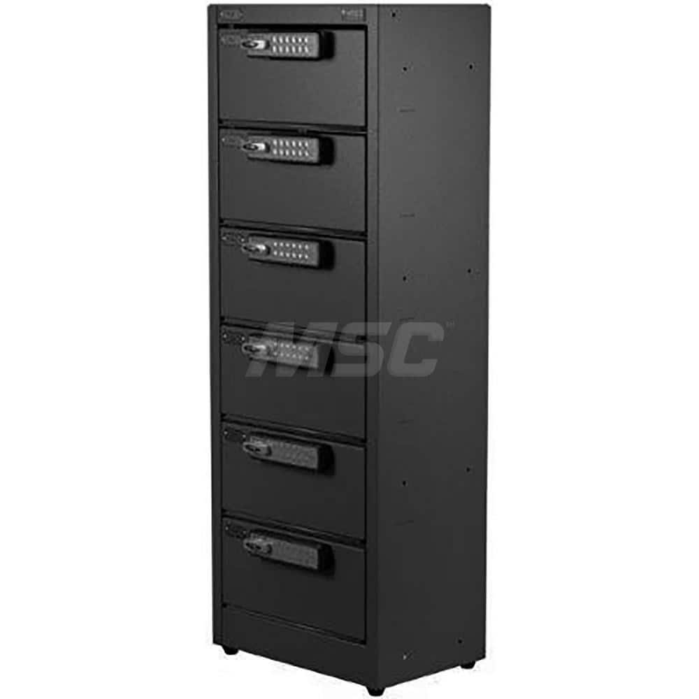 Gun Cabinets & Accessories; Type: Personal Locker; Width (Inch): 12; Depth (Inch): 8; Height (Inch): 33; Type of Weapon Accomodated: M9; Gun Capacity: 12; Color: Stealth; Battleship Gray; Desert Sand