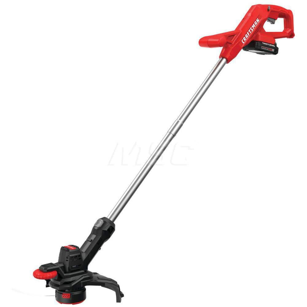 Edgers, Trimmers & Cutters; Power Type: Battery; Cutting Width: 10 in; Voltage: 20.00; Line Diameter: 0.065 in; Battery Chemistry: Lithium-ion; Batteries Included: Yes; Cutting Width (Decimal Inch): 10 in; Cutting Width (Inch): 10 in; Voltage: 20.00; Incl