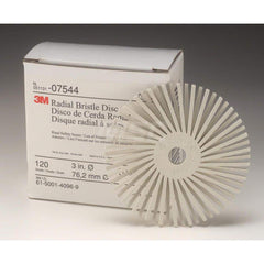 Radial Bristle Brushes; Outside Diameter (Inch): 0.5625 in; Abrasive Material: Ceramic; Grade: Finish/Polish; Brush Thickness (Inch): 0.063