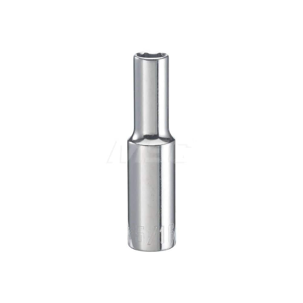 Hand Socket: 3/8″ Drive, 5/16″ Socket, 6-Point Chrome-Plated & Polished