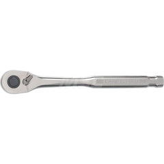 Ratchet: 1/2″ Drive, Pear Head 120 Gear Teeth, Polished Chrome Finish