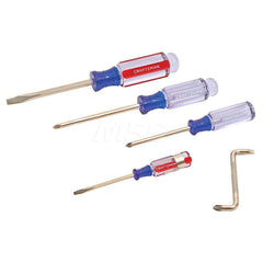 Screwdriver Set: 5 Pc, Phillips