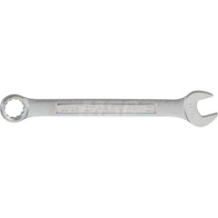 Combination Wrench: Steel, Polished Chrome-Plated