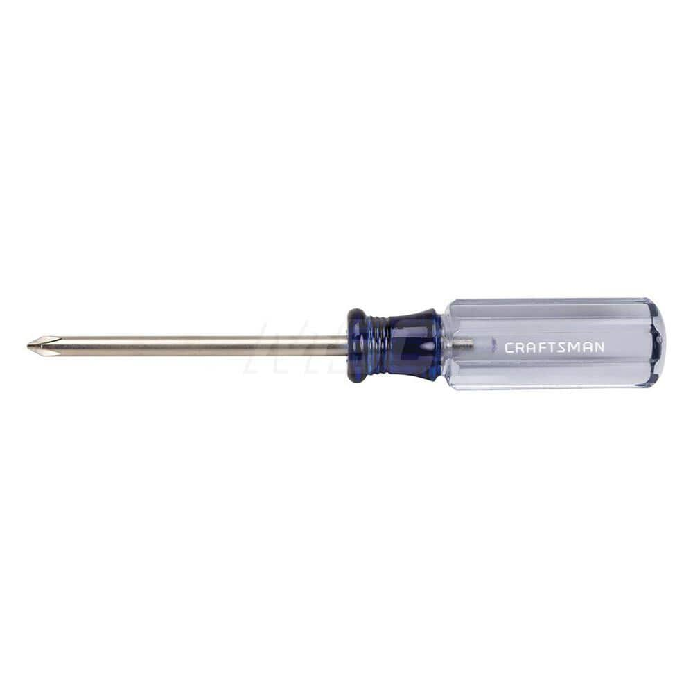 Phillips Screwdrivers; Tool Type: Screwdriver; Handle Style/Material: Acetate; Phillips Point Size: #1; Blade Length (Inch): 3; Overall Length Range: 3″ - 4.9″; Overall Length (Inch): 3; Overall Length (Inch): 3; Tip Type: Phillips ™