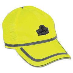 8930 Lime Hi-Vis BasebaLL Cap - Makers Industrial Supply