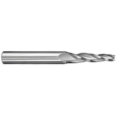 1/4 End Mill 3FL SQ TC - SER 23S 3/32x1/4x3 10.0DEG - Exact Industrial Supply