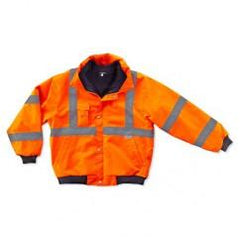 8380 S ORANGE BOMBER JACKET - Makers Industrial Supply