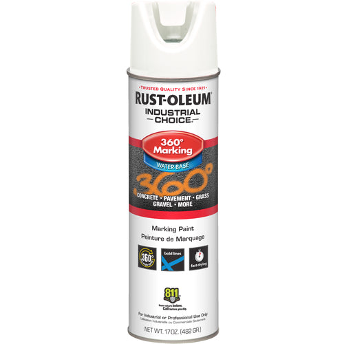 360 Marking Paint White Spray Paint - Exact Industrial Supply