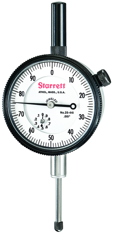 25-441JWCSC STARRETT DIAL INDICATOR - Makers Industrial Supply