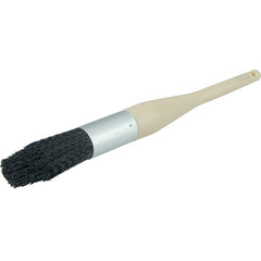 1″ Vortec Pro Parts Cleaning Brush, Nylon Fill, Foam Round Sash Handle - Makers Industrial Supply