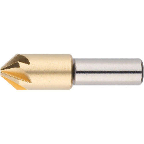 1/4″ Cutting Dia. 1/4″Shank Dia, 6 Flute, 90 Degrees, HSSCo Countersink Series/List #1755 - Makers Industrial Supply