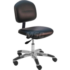 Task Chair: Vinyl, Black