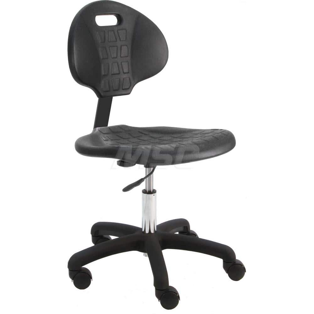 Task Chair: Polyurethane, Black