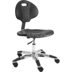 Task Chair: Polyurethane, Black