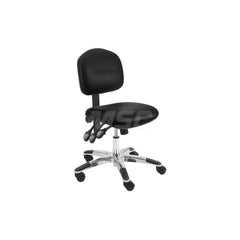 Task Chair: Vinyl, Black