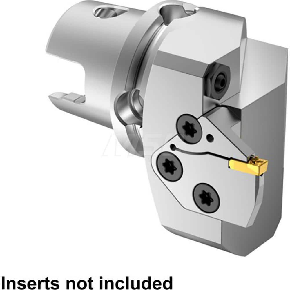 Modular Grooving Head: Left Hand, Blade Holder Head, KM80TS System Size Through Coolant, Series Beyond Evolution