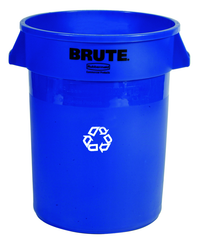 32 Gallon Brute Recycling Container Without Lid - Makers Industrial Supply