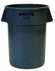 44 GAL VENTED ROUND BRUTE CONTAINER - Makers Industrial Supply