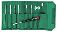 8 Piece - 2.5mm - 6mm - Precision Metric Nut Driver Set in Canvas Pouch - Makers Industrial Supply