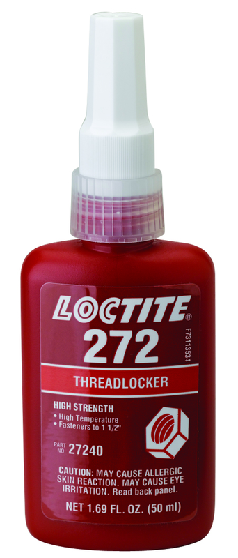 HAZ57 50ML HI TEMP THREAD LOCKR RED - Makers Industrial Supply