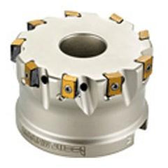 90° Arbor Mnt Face Mill- T490 FLN D2.50-8-1.0-R-13; 2.5"Dia - Makers Industrial Supply