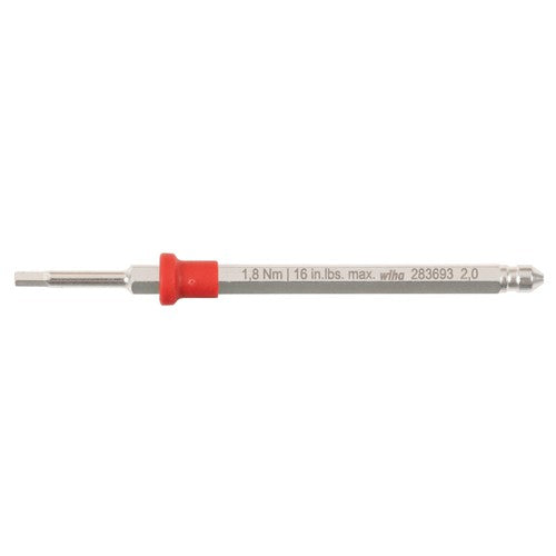 2.0MM TORQUEFIX HEX BLADE - Makers Industrial Supply