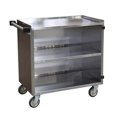 Lakeside - Carts; Type: Utility Cart ; Load Capacity (Lb.): 500.000 ; Number of Slots: 0 ; Number of Shelves: 3 ; Width (Inch): 22-1/2 ; Length (Inch): 39-1/4 - Exact Industrial Supply