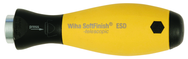 Wiha Drive-Loc VI ESD Safe Handle 115mm. Ergonomic Cushion Grip; Drive-Loc Mechanism - Makers Industrial Supply
