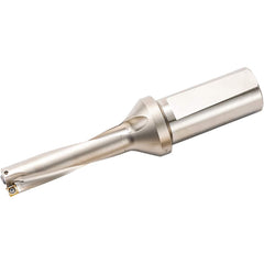 Kyocera - Indexable Insert Drills; Drill Style: DRV ; Drill Diameter (mm): 19.00 ; Maximum Drill Depth (mm): 76.00 ; Shank Type: Cylindrical ; Shank Diameter (mm): 25.0000 ; Cutting Direction: Right Hand - Exact Industrial Supply