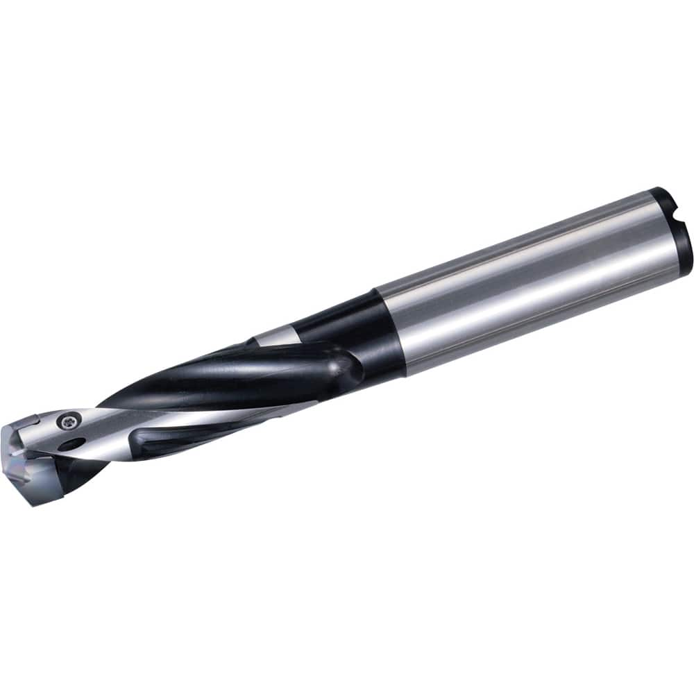 Kyocera - Replaceable-Tip Drills; Series: Magic Drill DRA ; Minimum Drill Diameter (mm): 8.50 ; Maximum Drill Diameter (mm): 8.99 ; Drill Depth by Diameter Ratio: 3xD ; Maximum Drill Depth (mm): 27.00 ; Shank Diameter (mm): 10.0000 - Exact Industrial Supply