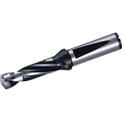 Kyocera - Replaceable-Tip Drills; Series: Magic Drill DRA ; Minimum Drill Diameter (mm): 21.00 ; Maximum Drill Diameter (mm): 21.99 ; Drill Depth by Diameter Ratio: 3xD ; Maximum Drill Depth (mm): 66.00 ; Shank Diameter (mm): 25.0000 - Exact Industrial Supply