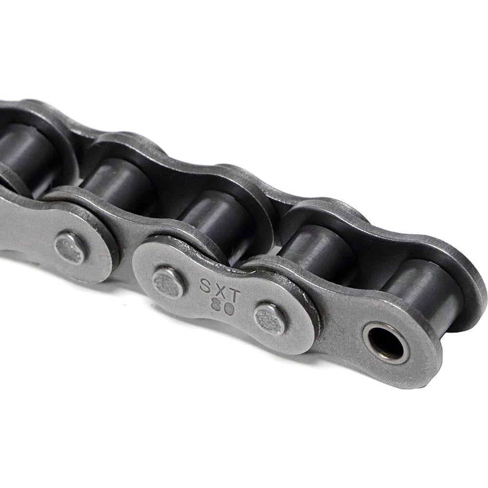 Shuster - X-TEND 100H-1RIVSBRX10, 1-1/4" Pitch, ANSI 100H, X-Tend Heavy Strand Roller Chain - Exact Industrial Supply