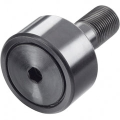 Tritan - Cam Followers & Idler Rollers; Type: Sealed Stud Cam Follower with Hex ; Roller Diameter (Decimal Inch): 0.5000 ; Roller Width (Decimal Inch): 0.3750 ; Stud Diameter (Decimal Inch): 0.1900 ; Dynamic Load Capacity (Lb.): 680 ; Static Load Capacit - Exact Industrial Supply
